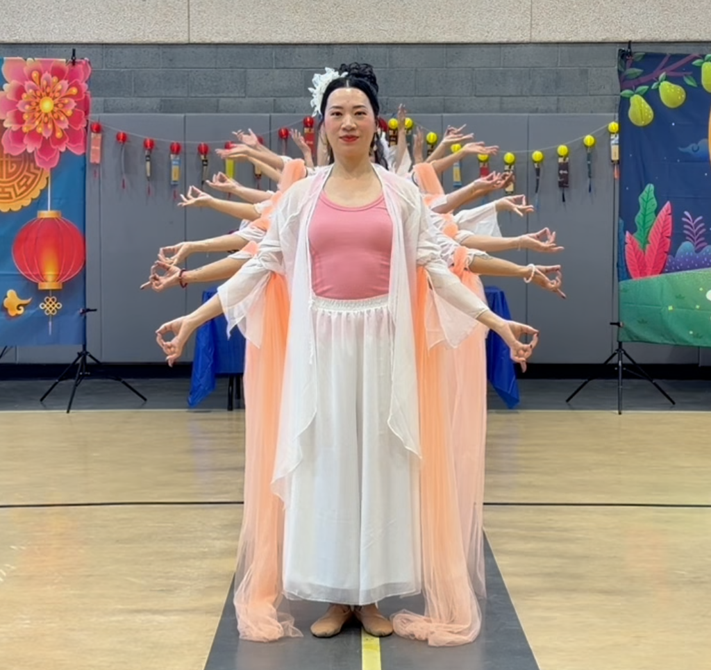 Many-hands formation